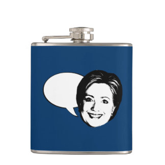FLASQUES BULLE D'ENTRETIEN DE HILLARY CLINTON