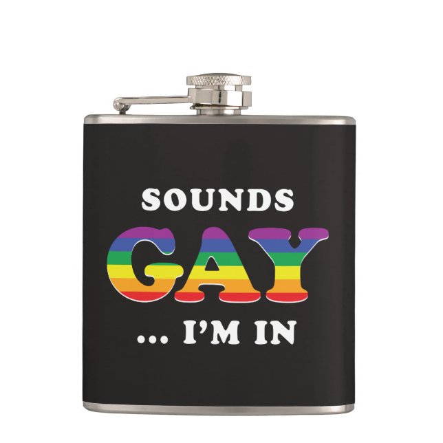 Flasques Ça Semble Gay... Je suis dans (Devant)