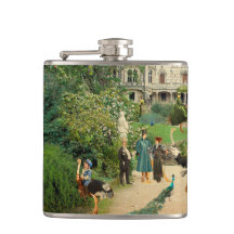 Cabalgando avestruces en A Regaleira (Portugal)