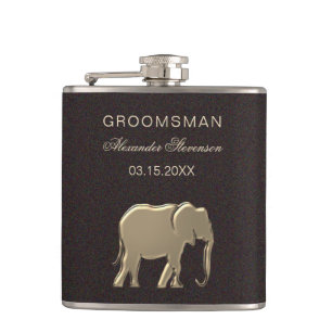 Flasques Cadeau de mariage en or
