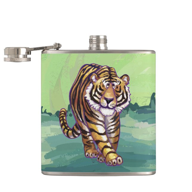 Flasques Cadeaux et accessoires de tigre (Ouvert)