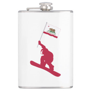 Flasques California Flag Snowboard