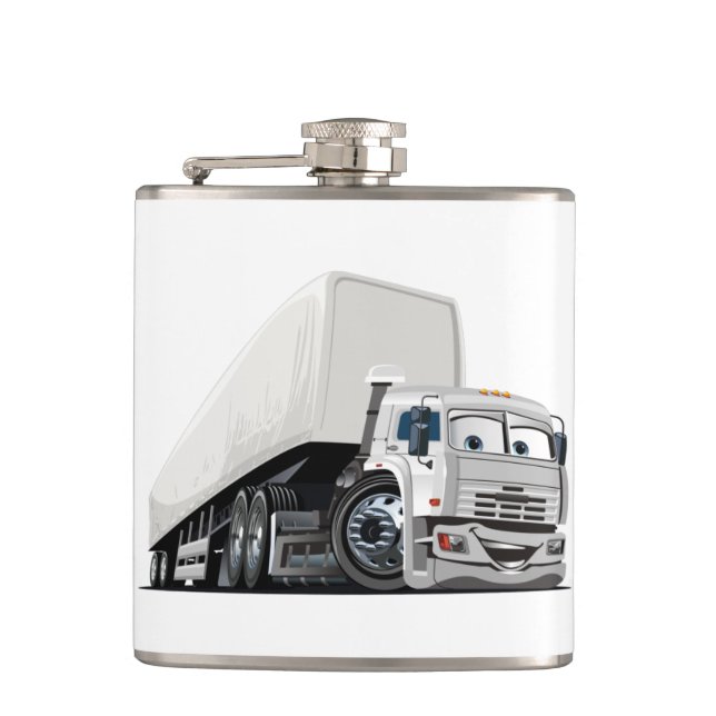 Flasques Camion de dessin (Devant)