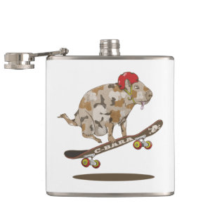 Flasques Camouflage Capybara Skateboard