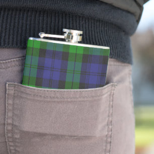 Flasques Campbell Clan Tartan Plaid Black Watch