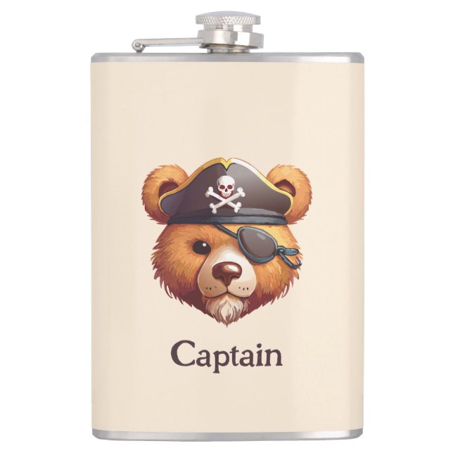 Flasques Capitaine Bear (Devant)