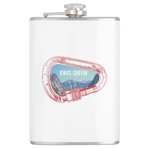 Flasques Carabiner Escalade du canyon de Kings