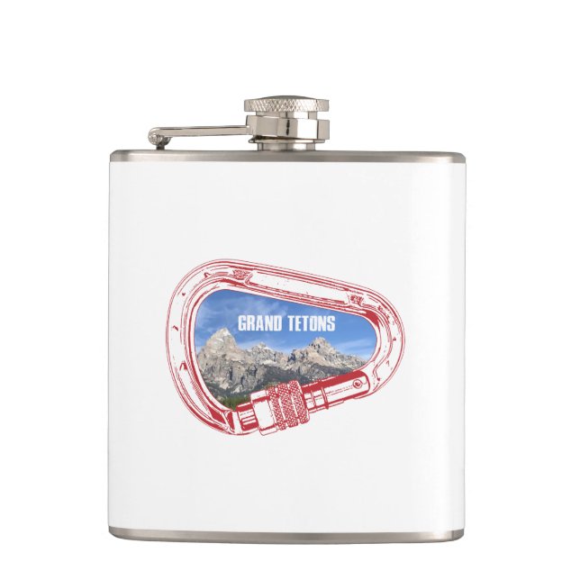 Flasques Carabiner Escalade Grand Tetons (Devant)