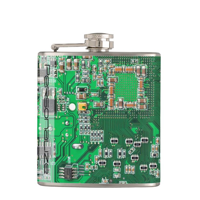 Flasques Carte circuit imprimé circuit vert PCB (Devant)
