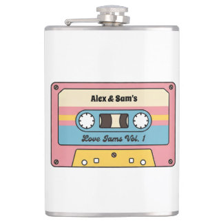 Flasques Cassette personnalisé de chansons d'amour – Nom pe
