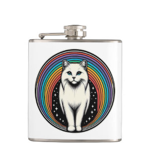 Flasques Cat Raibow