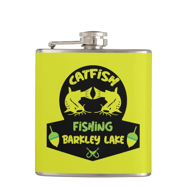 Flasques CatFishing Lake Barkley Kentucky (Devant)