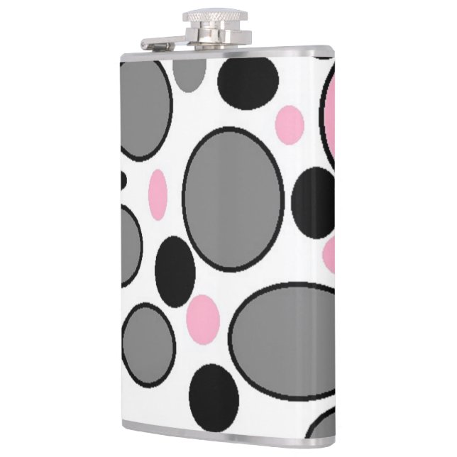 FLASQUES CERCLES ET OVALS (Gauche)