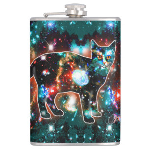 Flasques Chat Cosmique Gamma