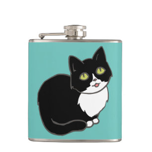 Flasques Chat Tuxie Smoking