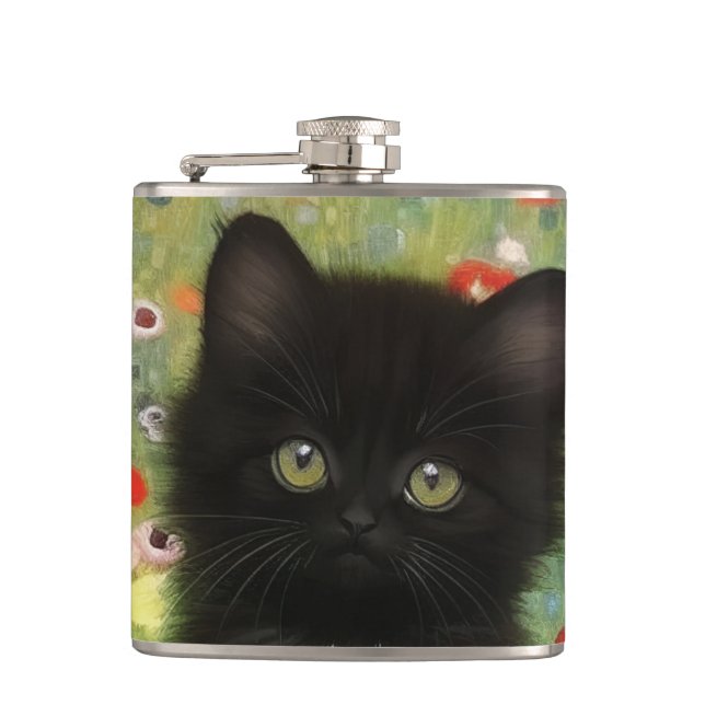 Flasques Chaton de Gustav Klimt (Devant)