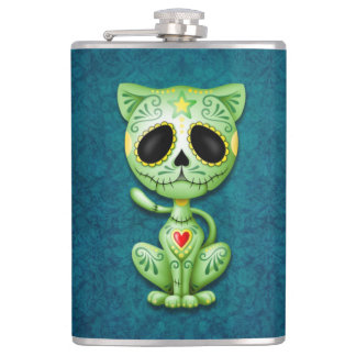 Flasques Chaton vert de sucre de zombi
