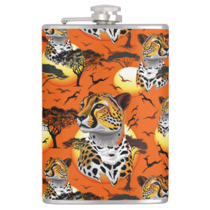 Flasques Cheetah African Feline Wild Animal