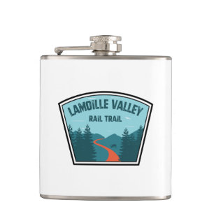 Flasques Chemin de fer de la vallée de Lamoille Vermont