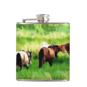 FLASQUES CHEVAUX