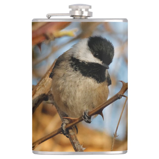 Flasques Chickadee Songbird, Joli Espérant (Devant)