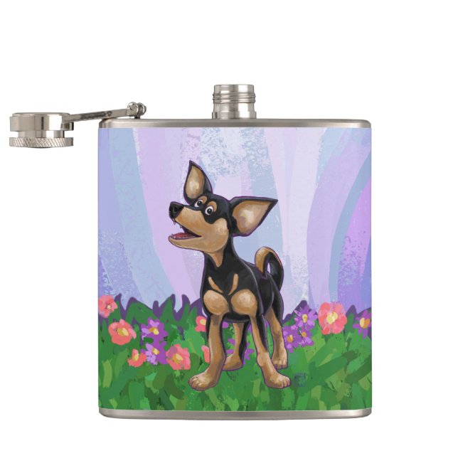 Flasques Chihuahua Cadeaux et accessoires (Ouvert)