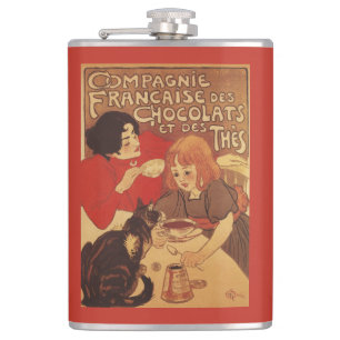 Flasques Chocolat et mère et fille du thé Co