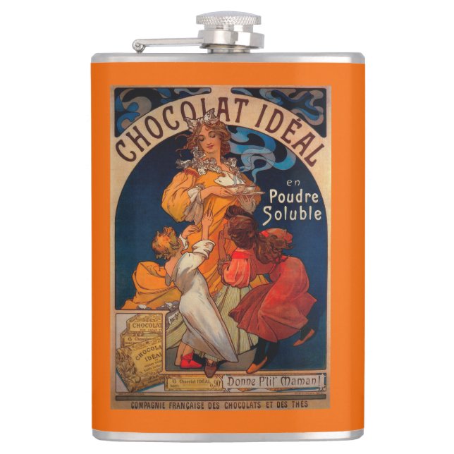 Flasques Chocolat PosterEurope vintage idéal (Devant)