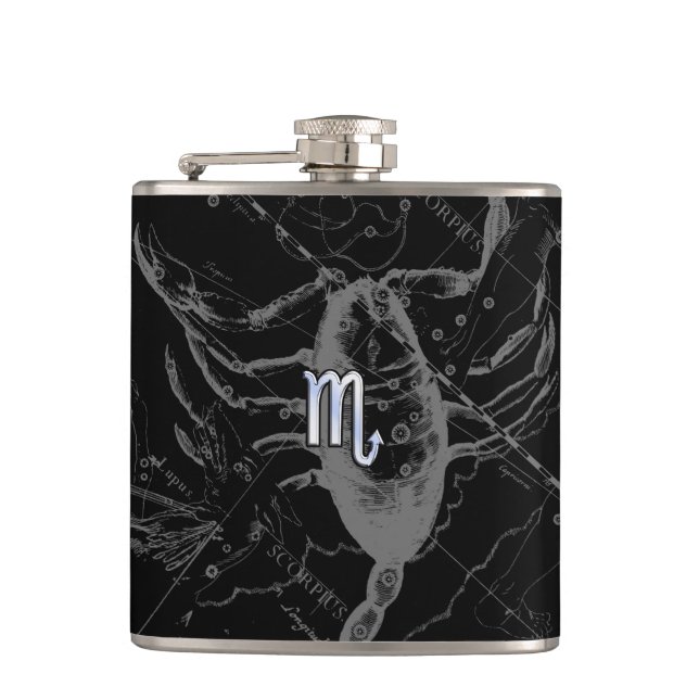 Flasques Chrome comme Scorpio Zodiac Connexion Hevelius 169 (Devant)