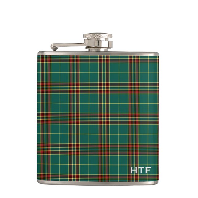 Flasques Clan Forde Tartan Monogrammé (Devant)
