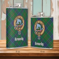 Clan Kennedy Crest sur Tartan