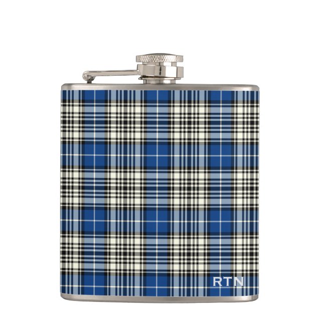 Flasques Clan Napier Tartan Monogramme (Devant)