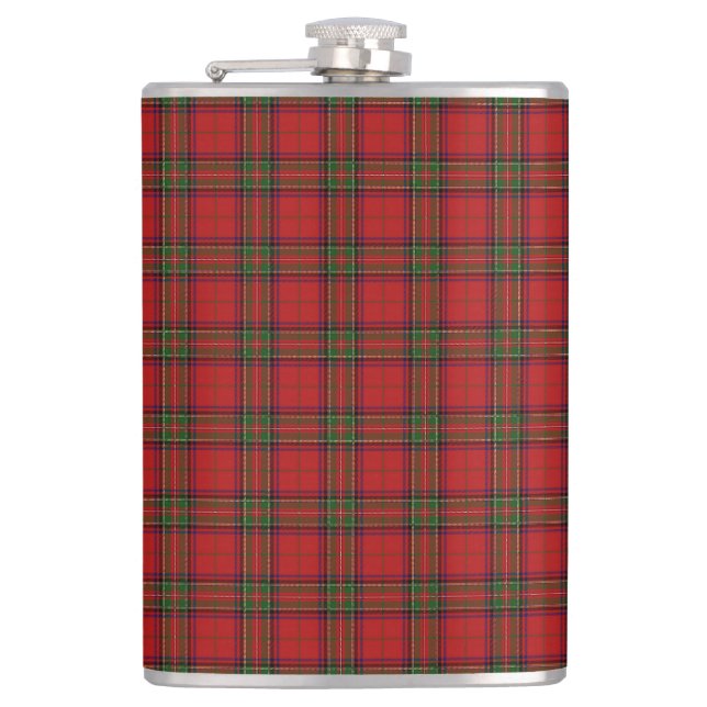 Flasques Clan Stewart Royal Scottish Tartan Plaid Motif (Devant)