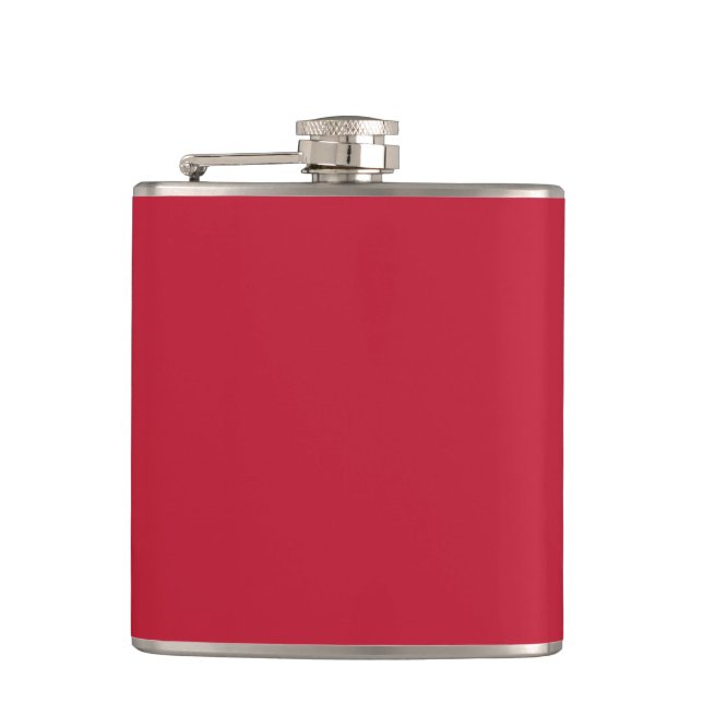Flasques Classic solide Vrai rouge (Devant)