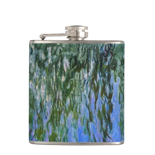 Flasques Claude Monet - Lys d'eau avec saule plumant (Devant)