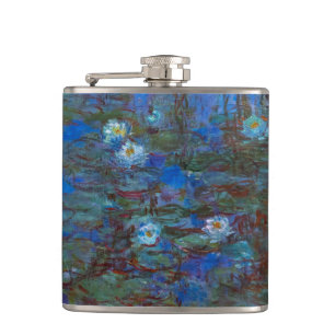 Flasques Claude Monet - Lys d'Eau Bleue