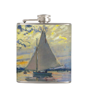 Flasques Claude Monet - Voilier au Petit-Gennevilliers
