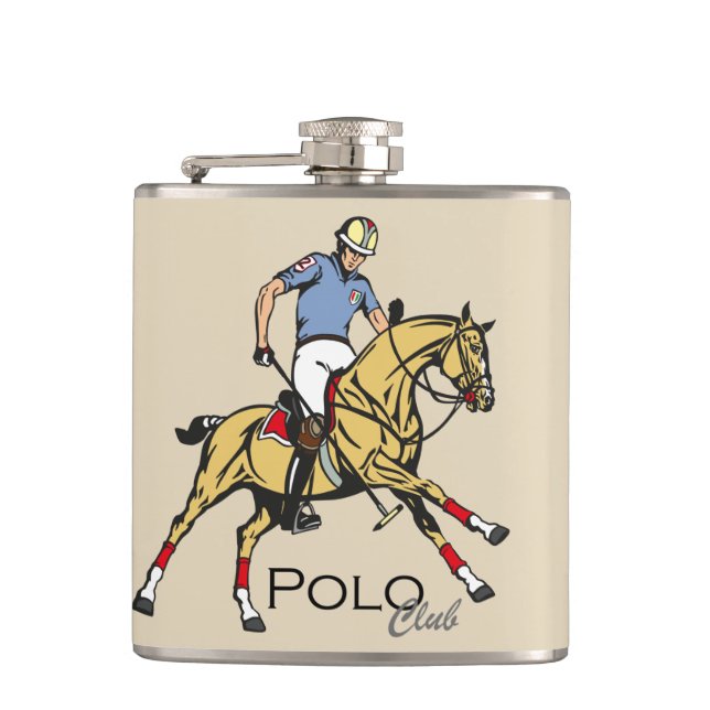 Flasques club de polo équestre (Devant)