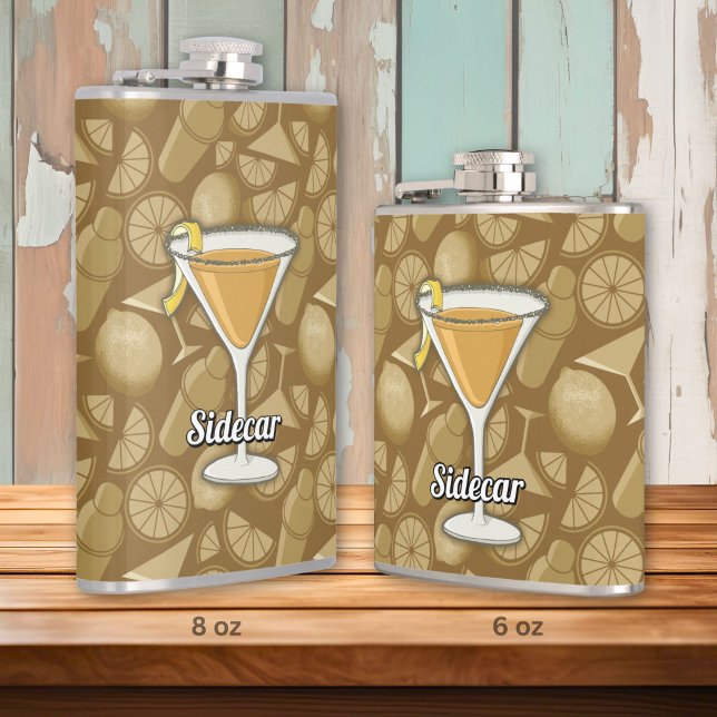 Flasques Cocktail Sidecar (Créateur téléchargé)