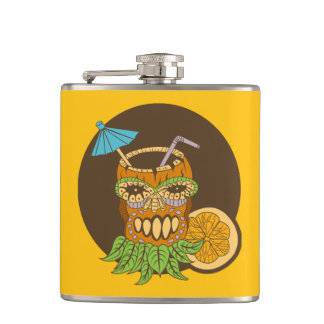 Flasques Cocktail Tiki, Drôle