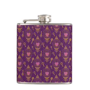 Flasques Coeur-clé-motif