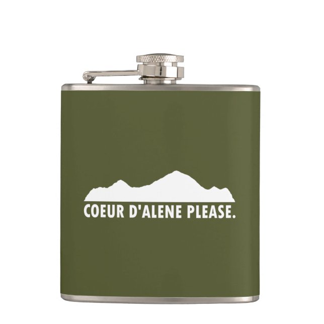 Flasques Coeur d'Alene Idaho S'il vous plaît (Devant)