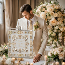 Colibri blanc Groom's Cold Feet Warmer