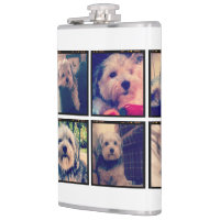 Collage photo personnalisé avec photos Carrés