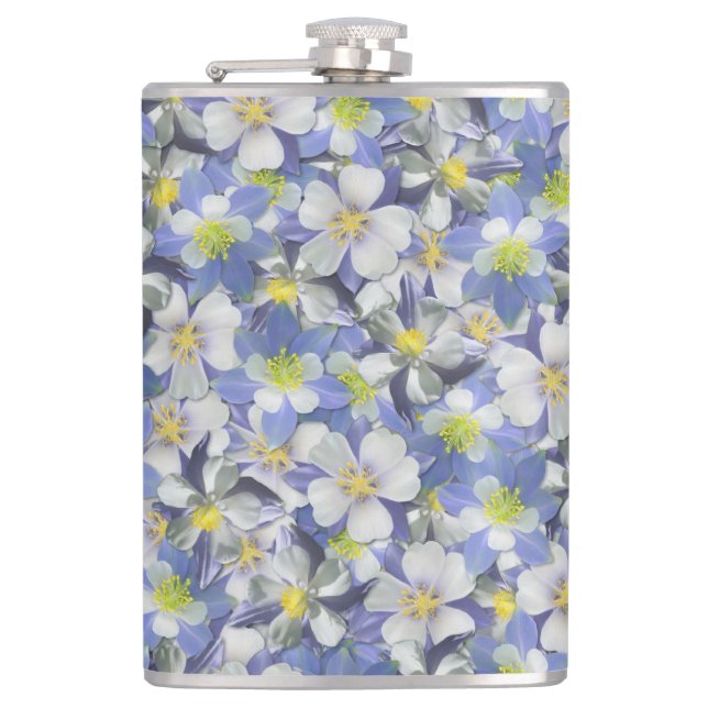 Flasques Columbines Motif sans couture (Devant)