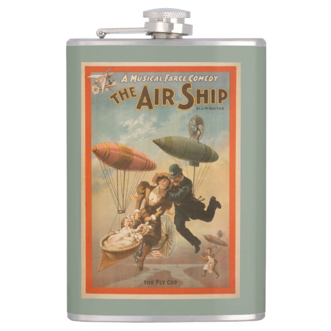 Flasques Comédie de farce musicale, le théâtre 2 de bateau (Devant)