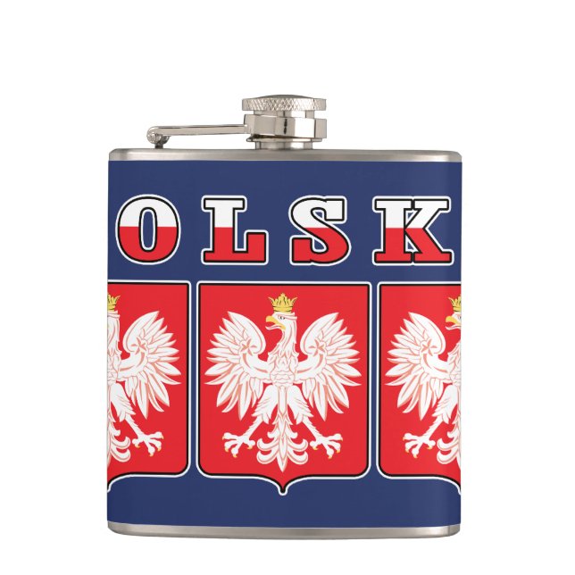 Flasques Comté de Polska (Devant)