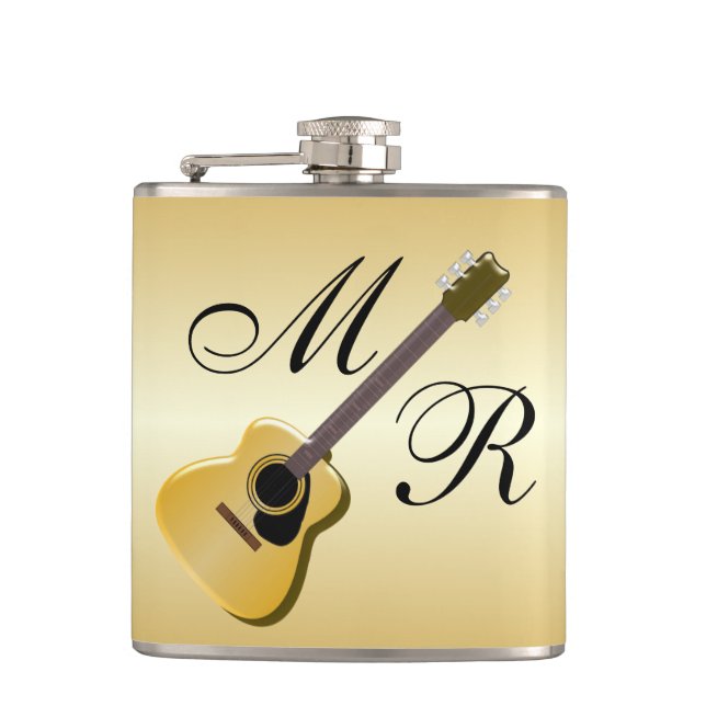 Flasques Conception acoustique de guitare (Devant)