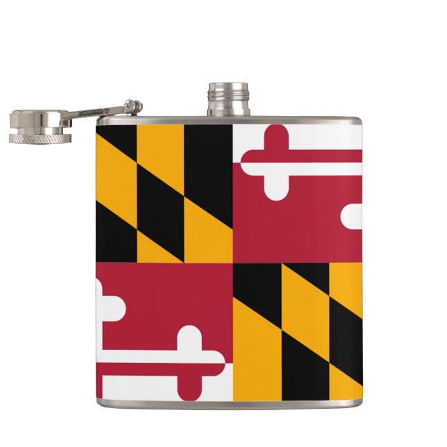 Flasques Conception du drapeau de l'État du Maryland (Ouvert)