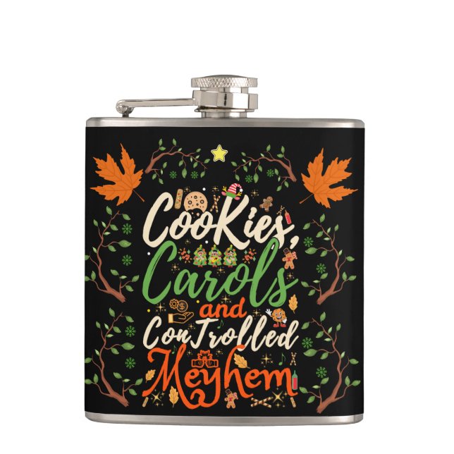 Flasques Cookies, cantiques et désordre contrôlé plaisir No (Devant)